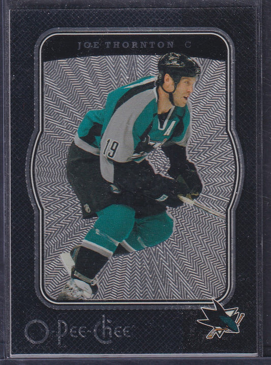 JOE THORNTON - 2007 O-Pee-Chee Black Border #416, /100