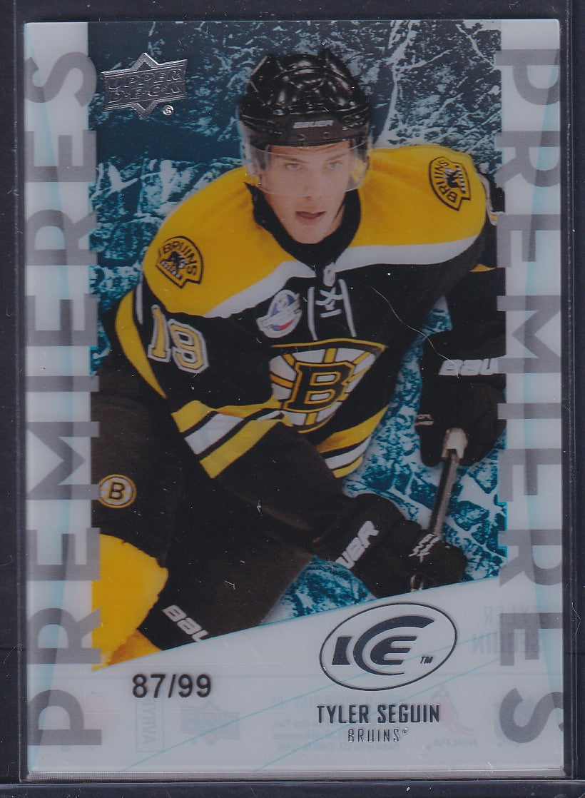 TYLER SEGUIN - 2010 Upper Deck Ice Premieres #104, /99