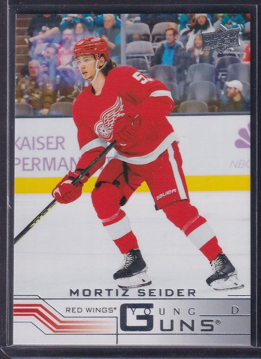 MORITZ SEIDER - 2022 Upper Deck Young Guns Extended (Name Error) #YG-1, SSP