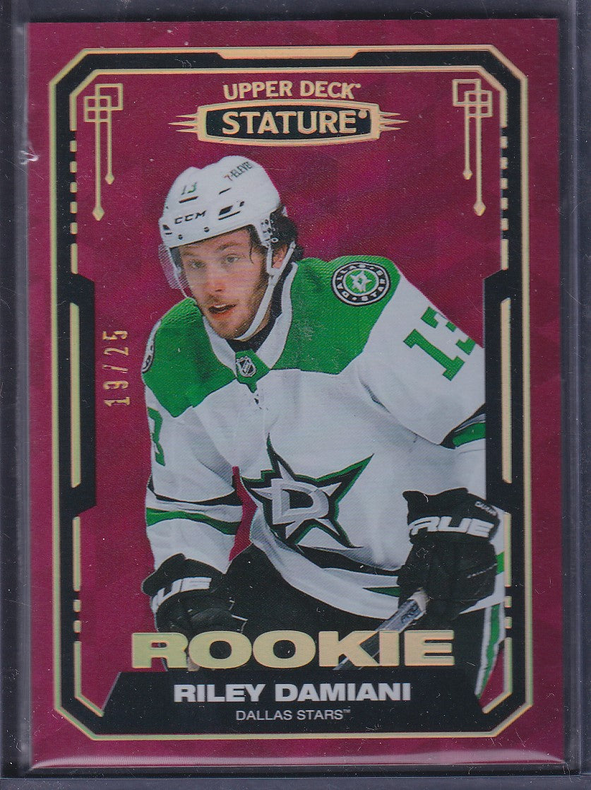 RILEY DAMIANI - 2021 Upper Deck Stature Rookie #136, /25