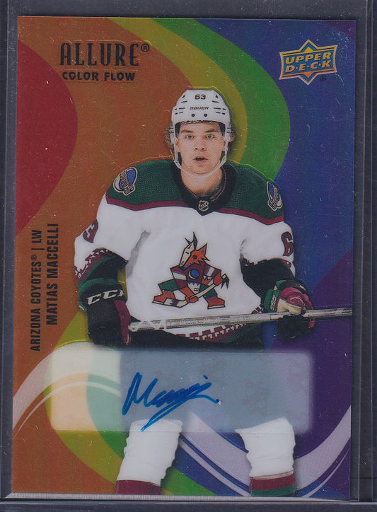 MATIAS MACCELLI - 2022 Upper Deck Allure FULL RAINBOW AUTO #SF-84