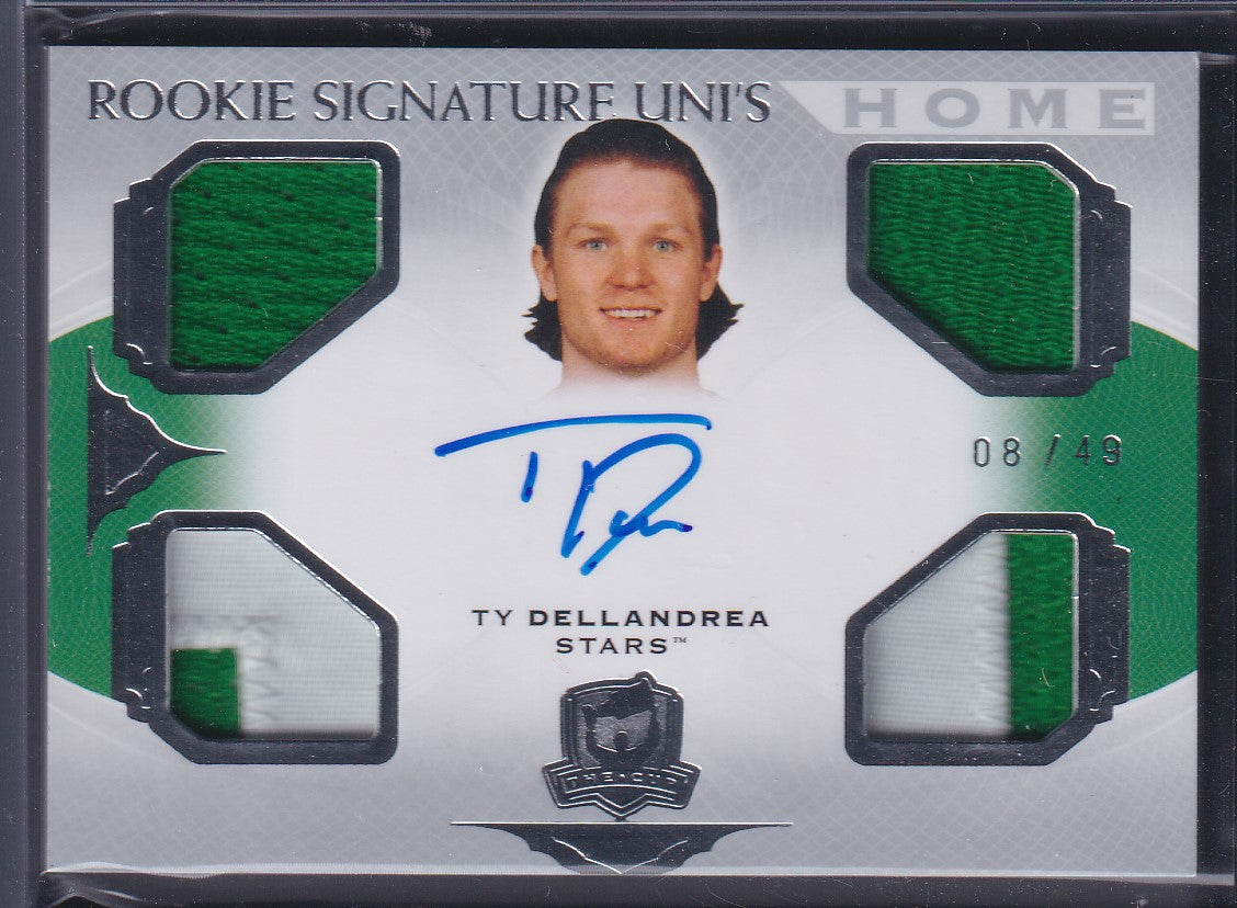 TY DELLANDREA - 2020 The Cup Rookie Signatures Auto HOME #SHU-TD, /49