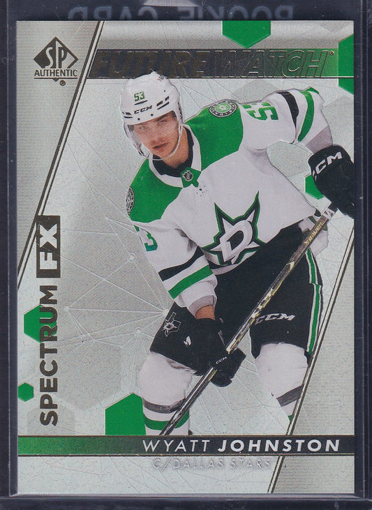 WYATT JOHNSTON - 2022 SP Authentic Future Watch Spectrum FX #S-76, Unscratched