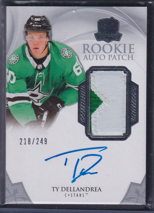 TY DELLANDREA - 2020 The Cup Rookie Patch Auto #135, /249