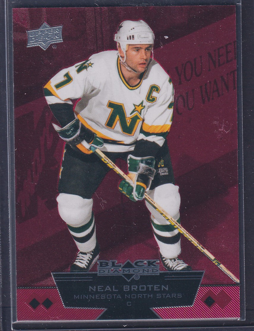 NEAL BROTEN - 2012 Black Diamond RED #166, /100