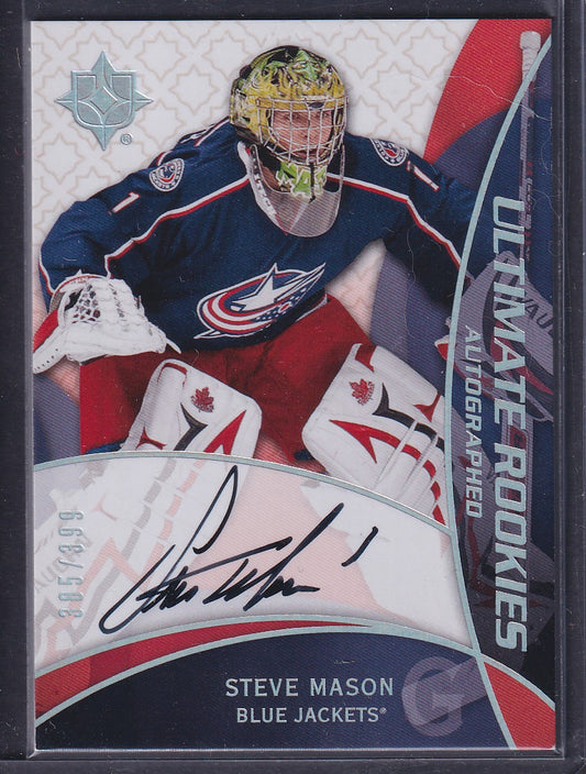 STEVE MASON - 2008 Upper Deck Ultimate Rookies Auto #91, /399