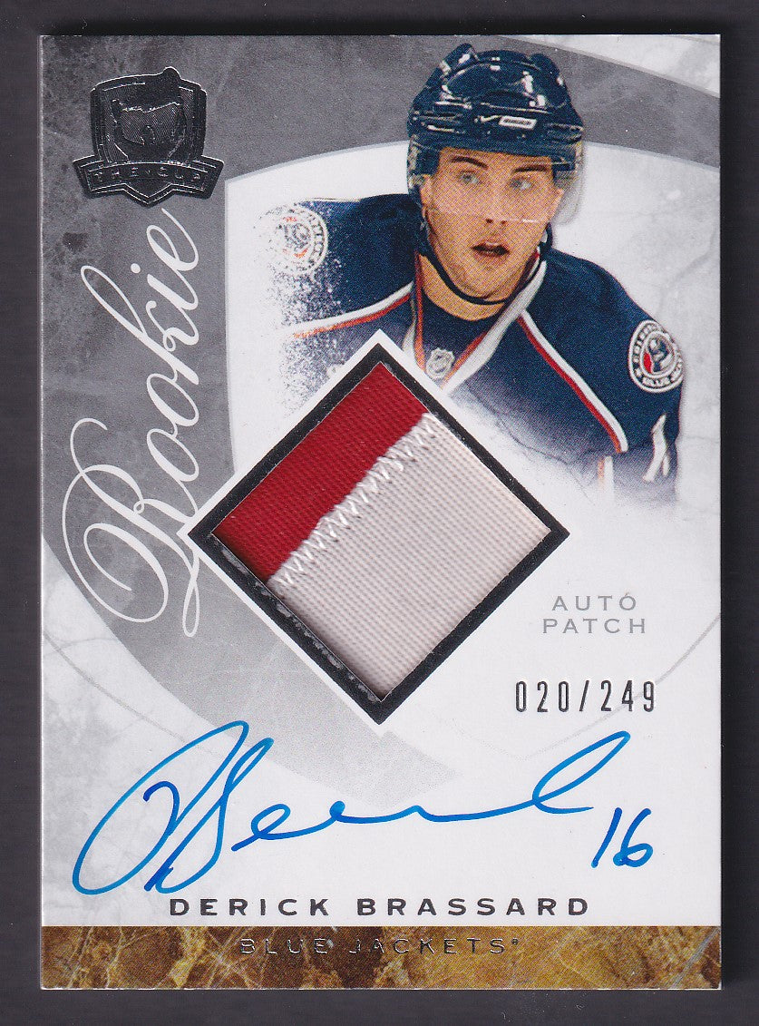 DERICK BRASSARD - 2008 The Cup Rookie Patch Auto #94, /249