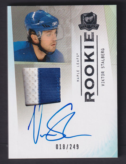 VIKTOR STALBERG - 2009 The Cup Rookie Patch Auto #123, /249