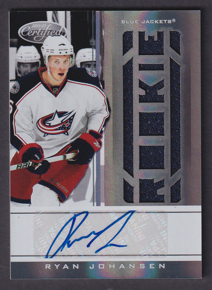 RYAN JOHANSEN - 2011 Panini Certified Rookie Auto Patch #220, /499