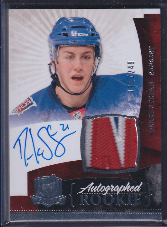 DEREK STEPAN - 2010 Cup Rookie Patch Auto #173, /249