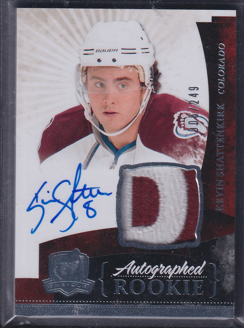 KEVIN SHATTENKIRK - 2010 The Cup Rookie Patch Auto #164, /249