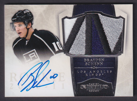 BRAYDEN SCHENN - 2010 Panini Dominion Auto Patch #239, /99