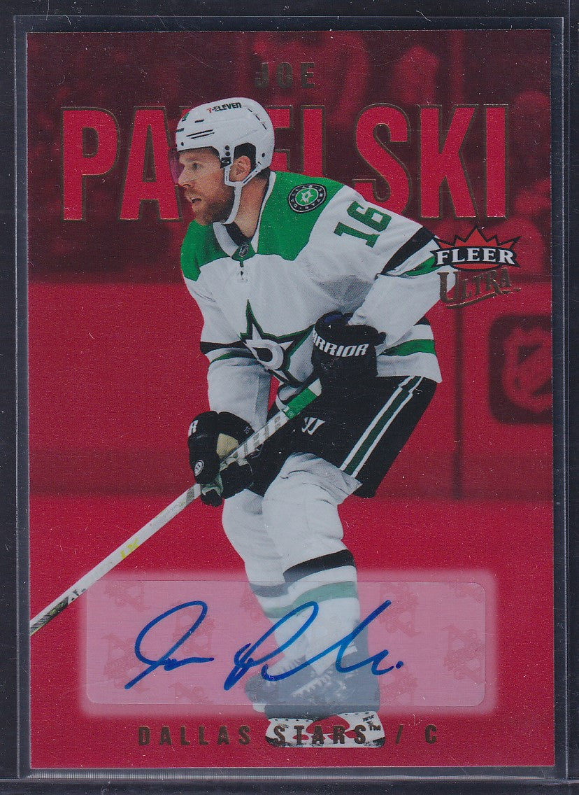 JOE PAVELSKI - 2021 Fleer Ultra RED Auto #96, /25