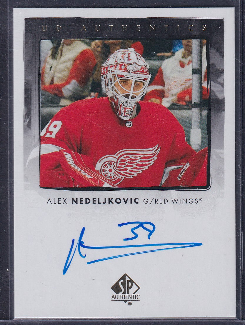 ALEX NEDELJKOVIC - 2022 SP Authentic UD Authentics Auto #UDA-AN