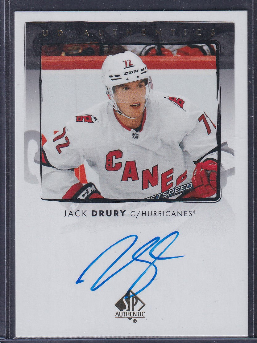 JACK DRURY - 2022 SP Authentic UD Authentics Auto #UDA-JD