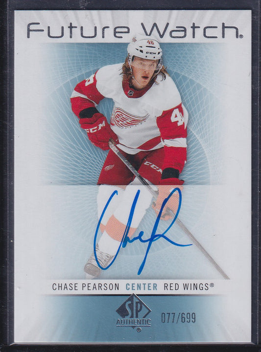 CHASE PEARSON - 2022 SP Authentic Future Watch #RFWA-CP, /699