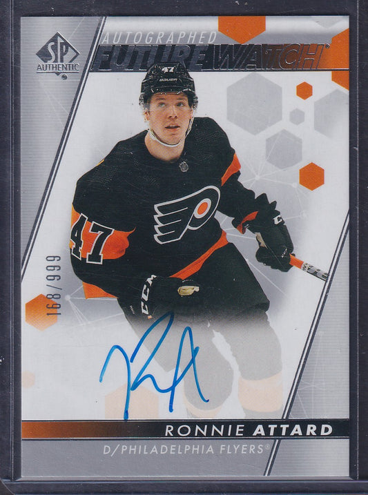 RONNIE ATTARD - 2022 SP Authentic Future Watch Auto #125, /999