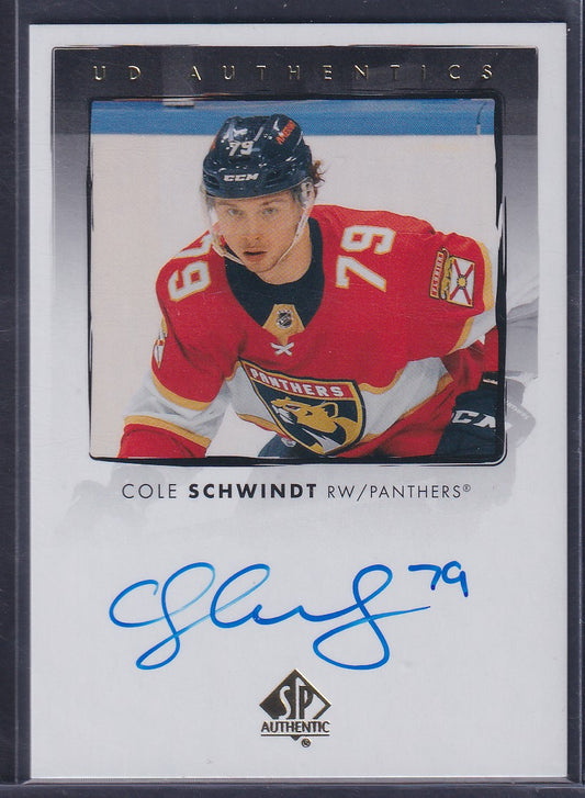 COLE SCHWINDT - 2022 SP Authentic UD Authentics Auto #UDA-CS