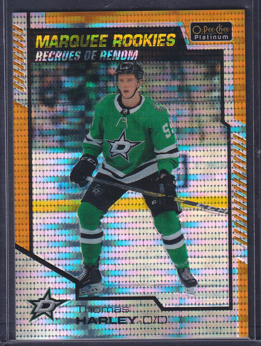 THOMAS HARLEY - 2020 O-Pee-Chee Platinum Rookie SEISMIC GOLD #157, /50