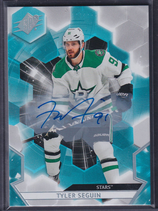 TYLER SEGUIN - 2020 Upper Deck SPx Auto #93