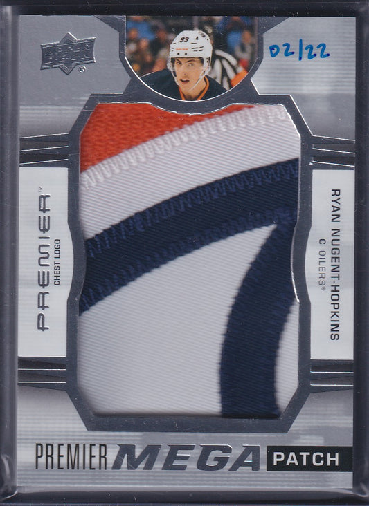 RYAN NUGENT-HOPKINS - 2021 Upper Deck Premier Mega Patch #PMP-RN, /22