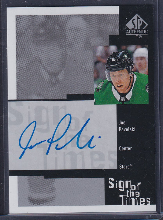 JOE PAVELSKI - 2019 SP Authentic Sign of the Times Auto #RSOTT-JP