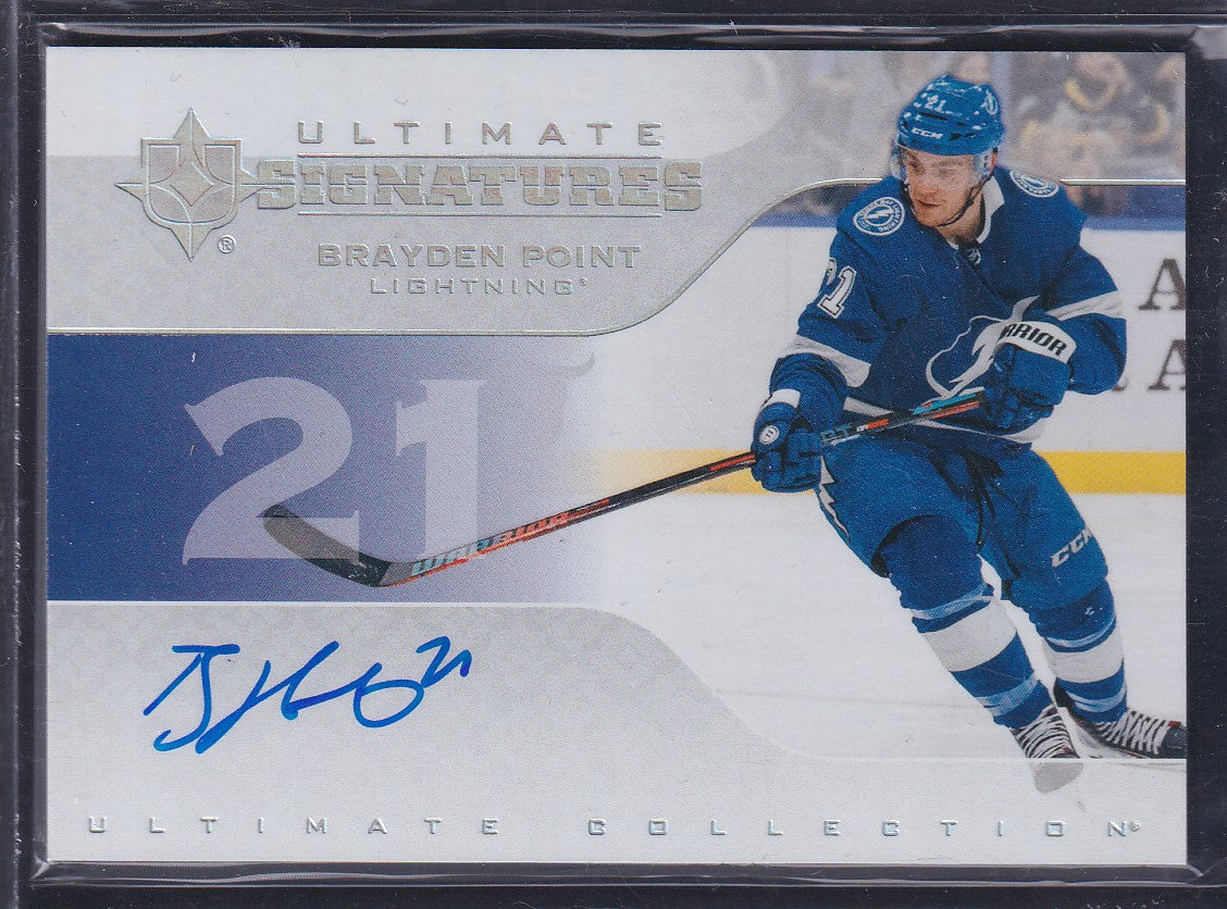 BRAYDEN POINT - 2019 Upper Deck Ultimate Signatures Auto #US-BP