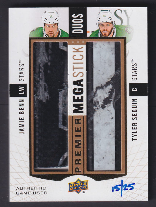 BENN / SEGUIN - 2017 Upper Deck Premier Mega Stick Duos #PMS2-BS, /25