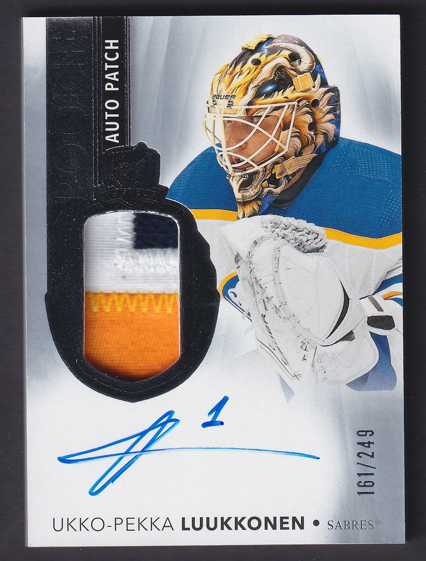 UKKO-PEKKA LUUKKONEN - 2021 The Cup Rookie Patch Auto #146, /249