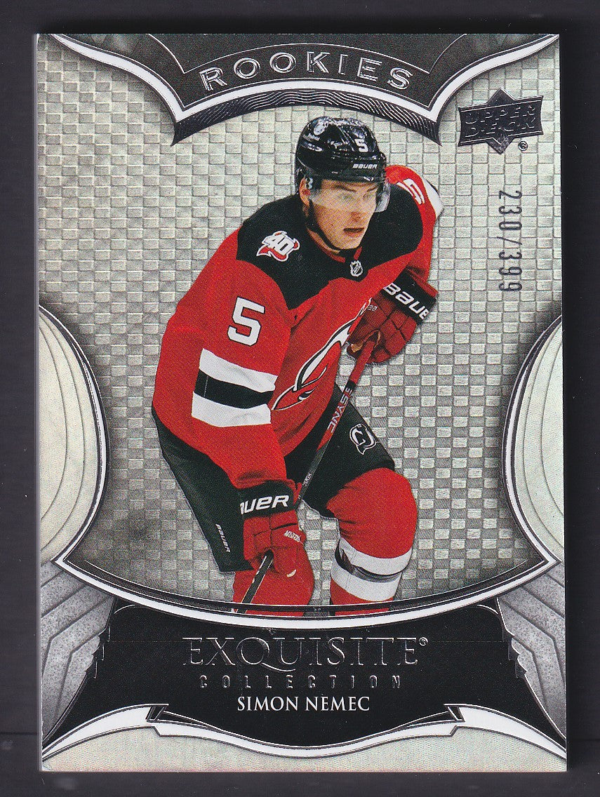 SIMON NEMEC - 2023 Upper Deck Exquisite Rookies #R-SZ, /399