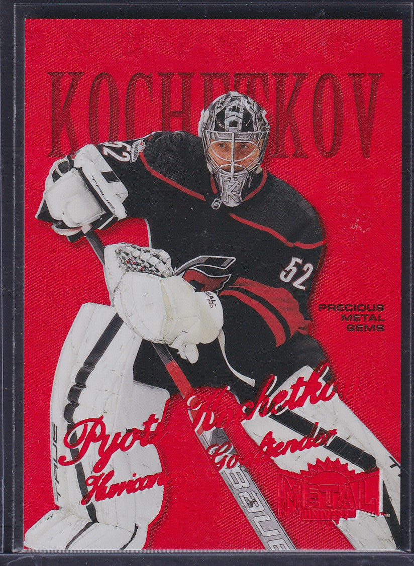 PYOTR KOCHETKOV - 2022 Metal Universe PMG RED Rookie #R-21, /100