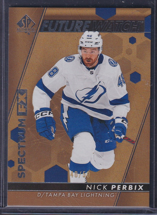 NICK PERBIX - 2022 SP Authentic Future Watch Spectrum FX #S-53, /50