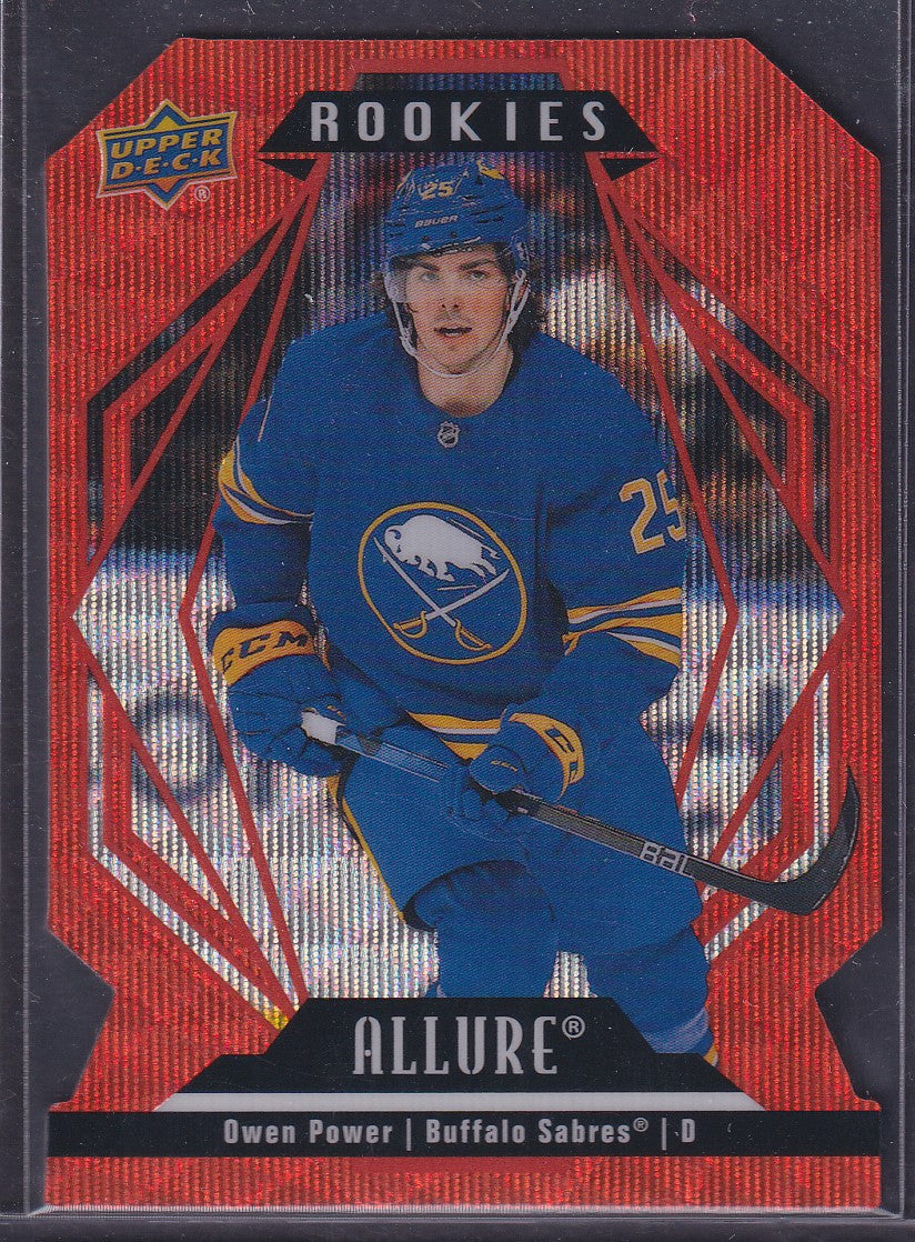 OWEN POWER - 2022 Upper Deck Allure Rookies ORANGE SLICE #101