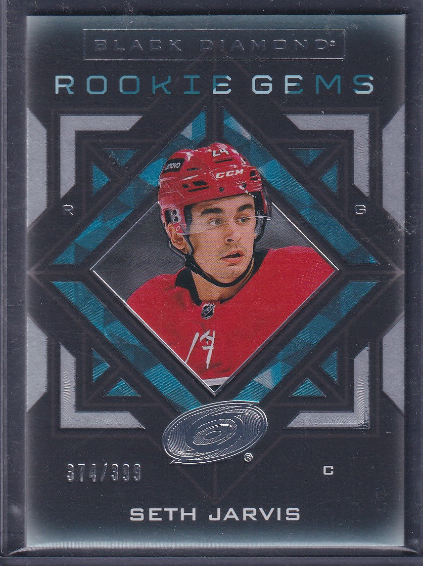 SETH JARVIS - 2021 UD Black Diamond Rookie Gems #RG-SJ, /399