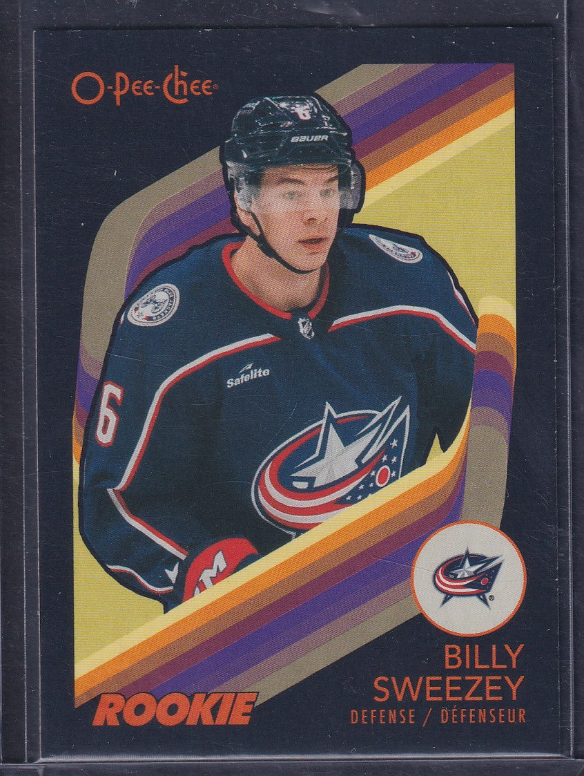 BILLY SWEEZEY - 2023 O-Pee-Chee Rookie BLACK #557, /100