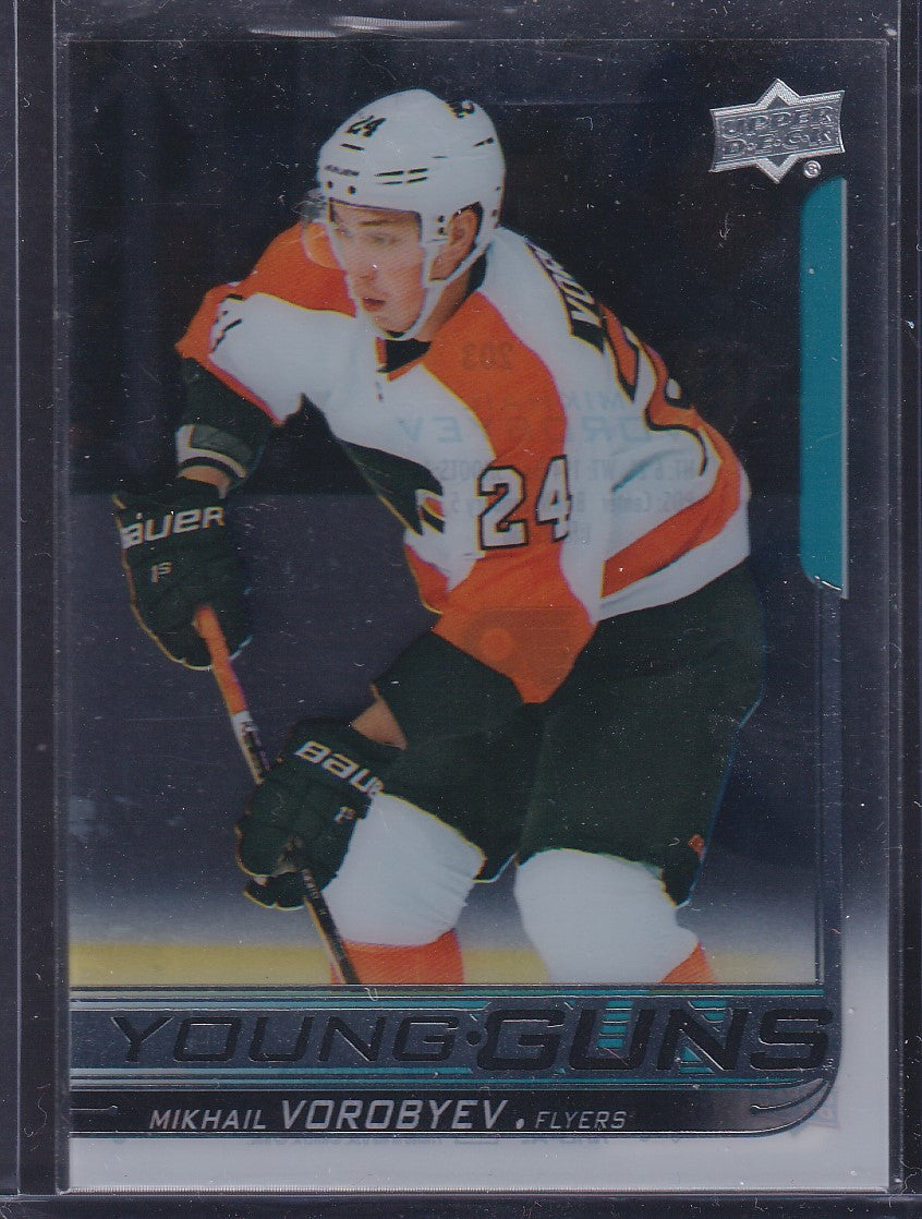 MIKHAIL VOROBYEV - 2018 Upper Deck Young Guns CLEAR CUT #203