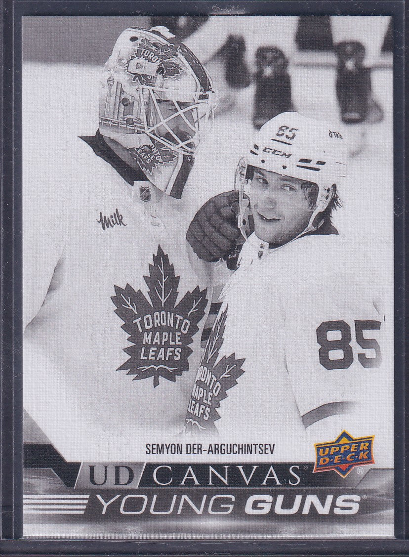 SEMYON DER-ARGUCHINTSEV - 2022 Upper Deck Young Guns Canvas BLACK #C379