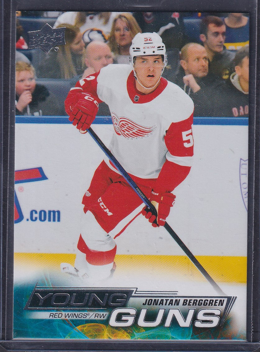 JONATAN BERGGREN - 2022 Upper Deck Young Guns #705