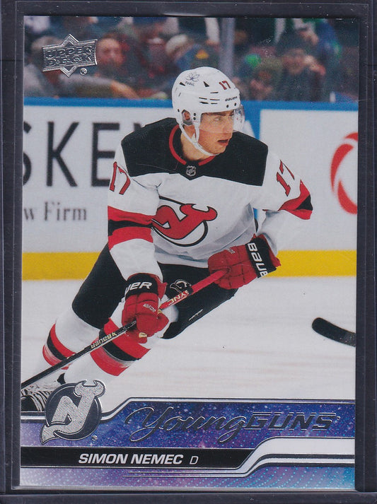 SIMON NEMEC - 2023 Upper Deck Young Guns #727