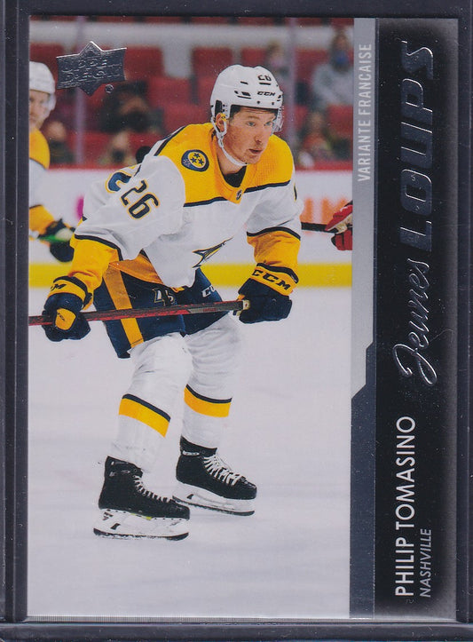 PHILIP TOMASINO - 2021 Upper Deck Young Guns FRENCH #454