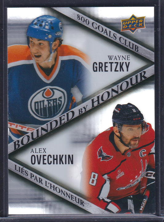 GRETZKY / OVECHKIN - 2023 Tim Hortons Bounded by Honor 800 Goals #BH-1