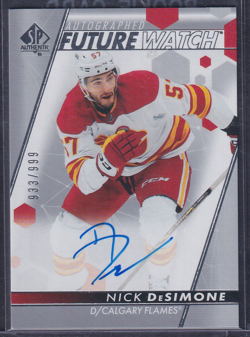 NICK DESIMONE - 2022 SP Authentic Future Watch Auto #194, /999