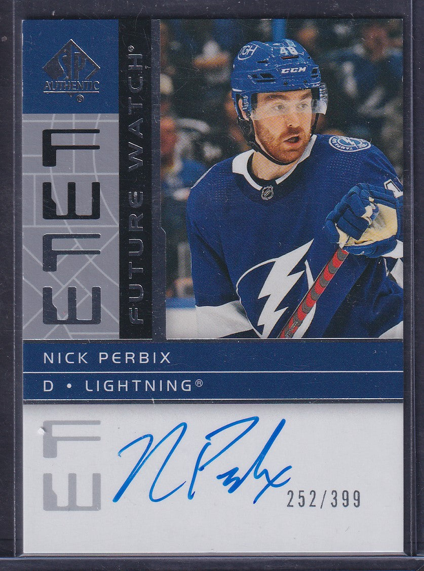 NICK PERBIX - 2022 SP Authentic Future Watch Auto #RFWA2-NP, /399