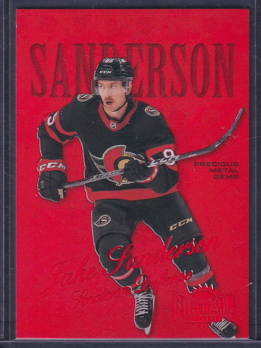 JAKE SANDERSON - 2022 Metal Universe PMG RED Rookie #R-14, /100