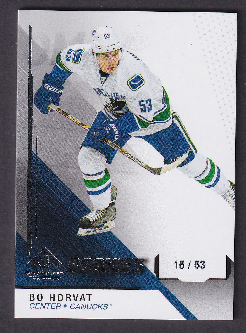 BO HORVAT - 2014 SP Game Used Rookies #101, /53