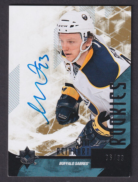 SAM REINHART - 2014 Upper Deck Ultimate Rookies Auto #123, /99