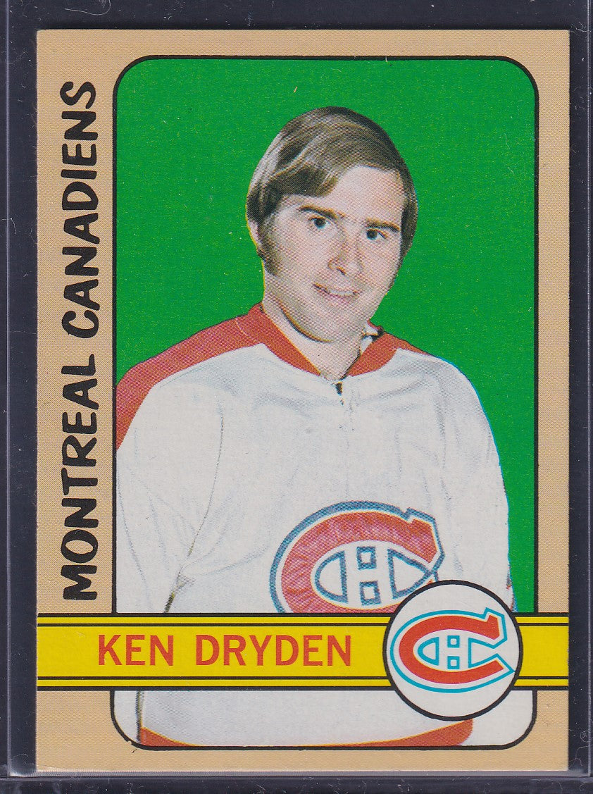 KEN DRYDEN - 1972 Topps #160