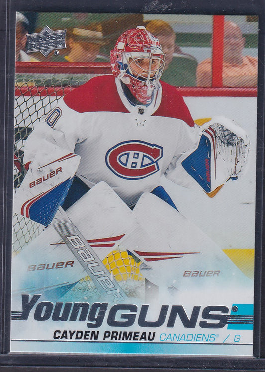 CAYDEN PRIMEAU - 2019 Upper Deck Young Guns #454