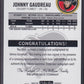 JOHNNY GAUDREAU - 2014 O-Pee-Chee Platinum Rookie Auto #194