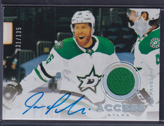 JOE PAVELSKI - 2020 Ultimate Access Auto Patch #UAA-JP, /135